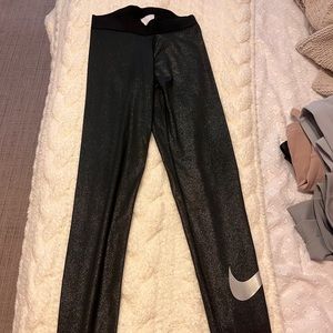 Nike Pro Cool Sparkle Dri-FIT Leggings (size small)